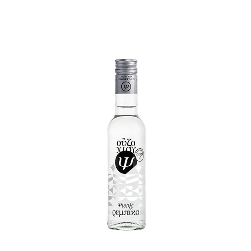Ούζο Χίου Ρεμπίκο 100% Εξ' Αποστάξεως 40%vol 50ml Ψυχής